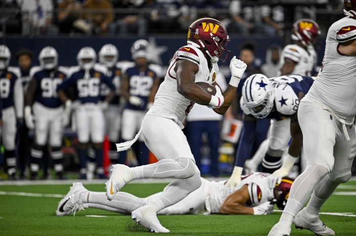 brian robinson jr. washington commanders running back